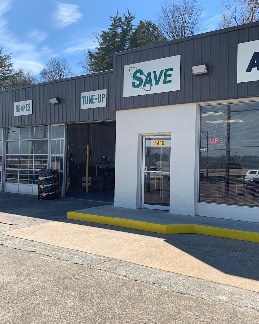 An SUV serviced at Broadway Automotive